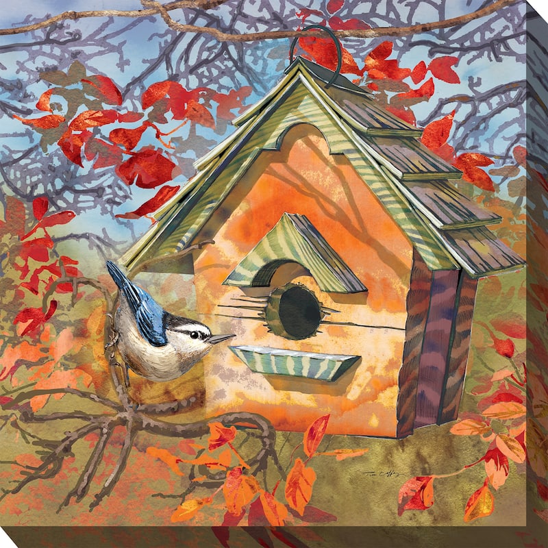 Autumn Bird Outdoor Art