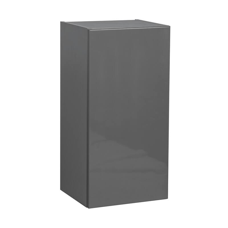 21" x 30" Wall Cabinet-Single Door-Grey - 21 x 30 x 12 - Grey