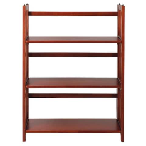 Porch & Den Edgemont Folding Stackable 27.5-inch Bookcase