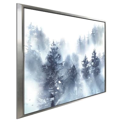 "Misty Forest II" Print on Floating Canvas