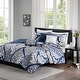 preview thumbnail 2 of 21, Madison Park Marcella 6 Piece Printed Cotton Quilt Set with Throw Pillows