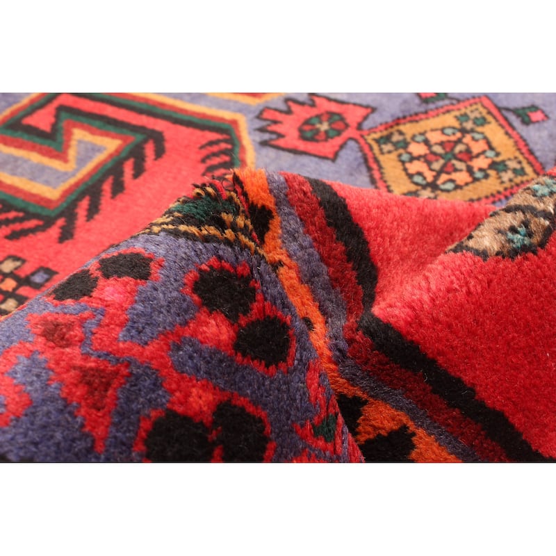 ECARPETGALLERY Hand-knotted Konya Anatolian Red Wool Rug - 4'0 x 7'3