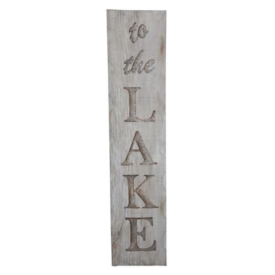 Plank TO THE LAKE with Tin Cut