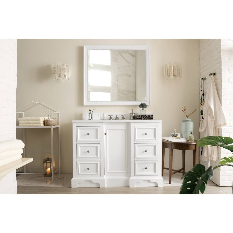 James Martin Vanities 825-V48-3WZ De Soto 48" Free Standing Single