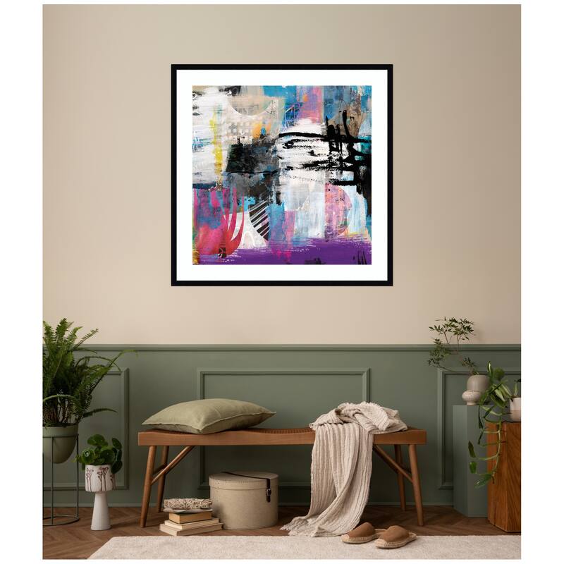 Kate and Laurel NC Endless Thoughts by Nikki Chu Framed Wall Art Print