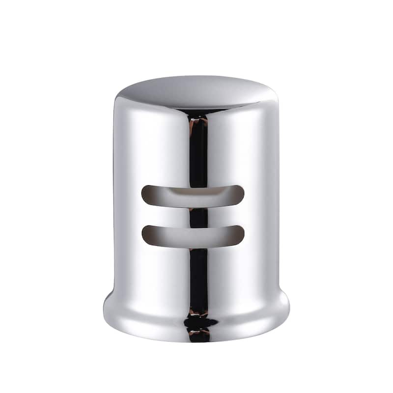 WOWOW Dishwasher Air Gap Cover for Kitchen Sink - N/A - Chrome