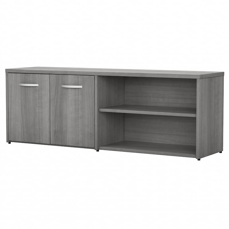 Studio C Low Storage Cabinet with Doors by Bush Business Furniture