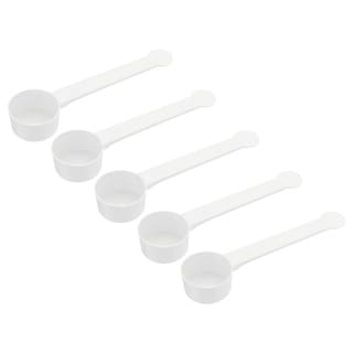 Micro Spoons 10 Gram Measuring Scoop Flat Bottom Mini Spoon 50Pcs ...