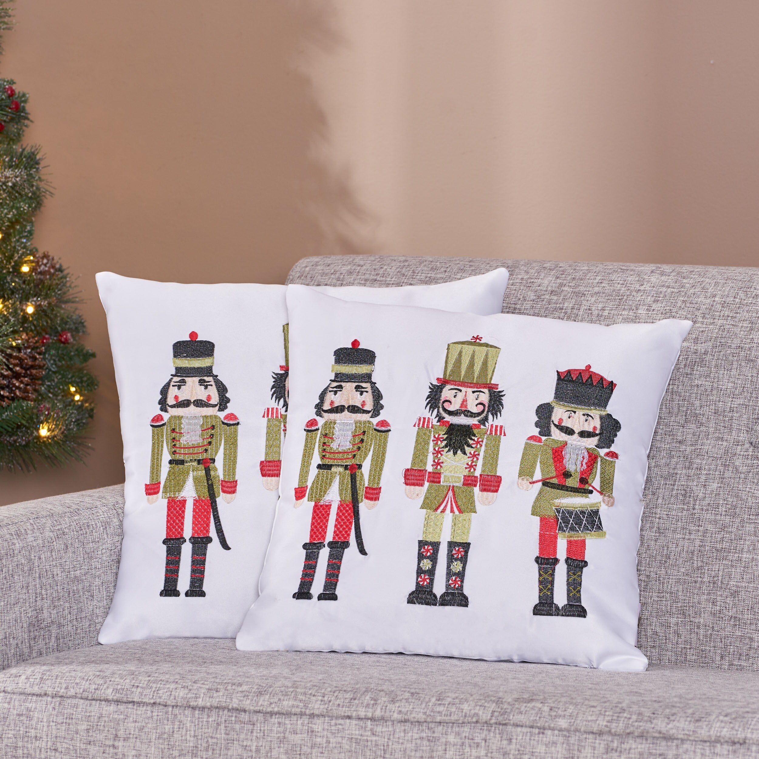 Overstock christmas pillows discount