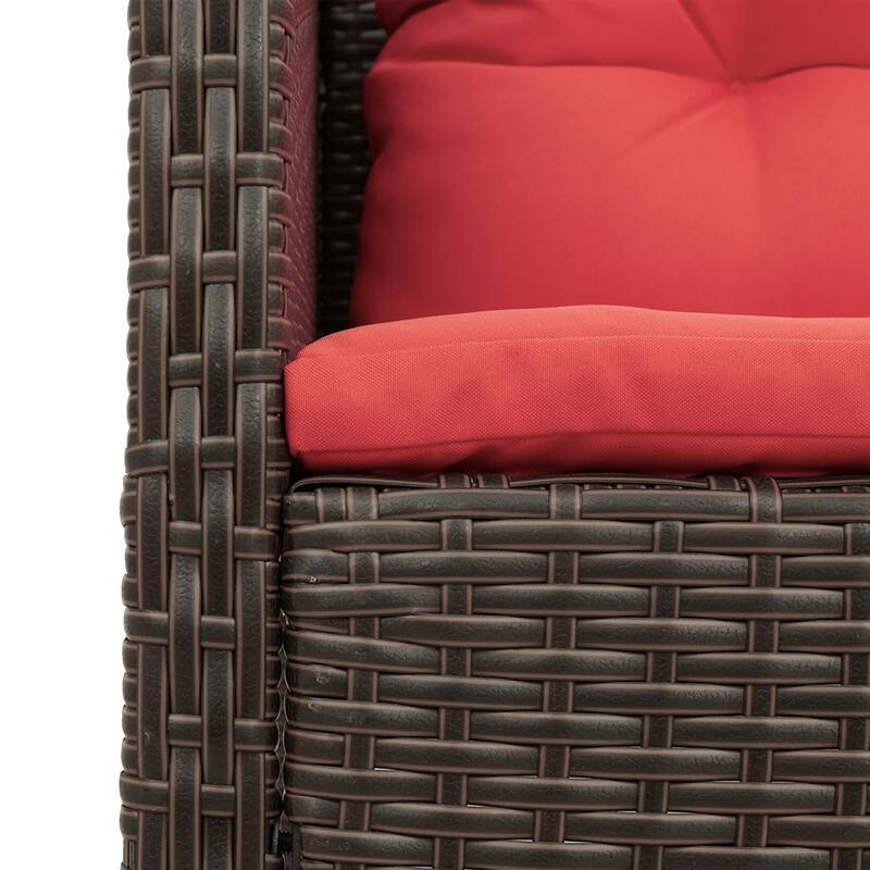 vidaXL Outdoor Furniture Set - 44.5 x 21.7 x 27.7