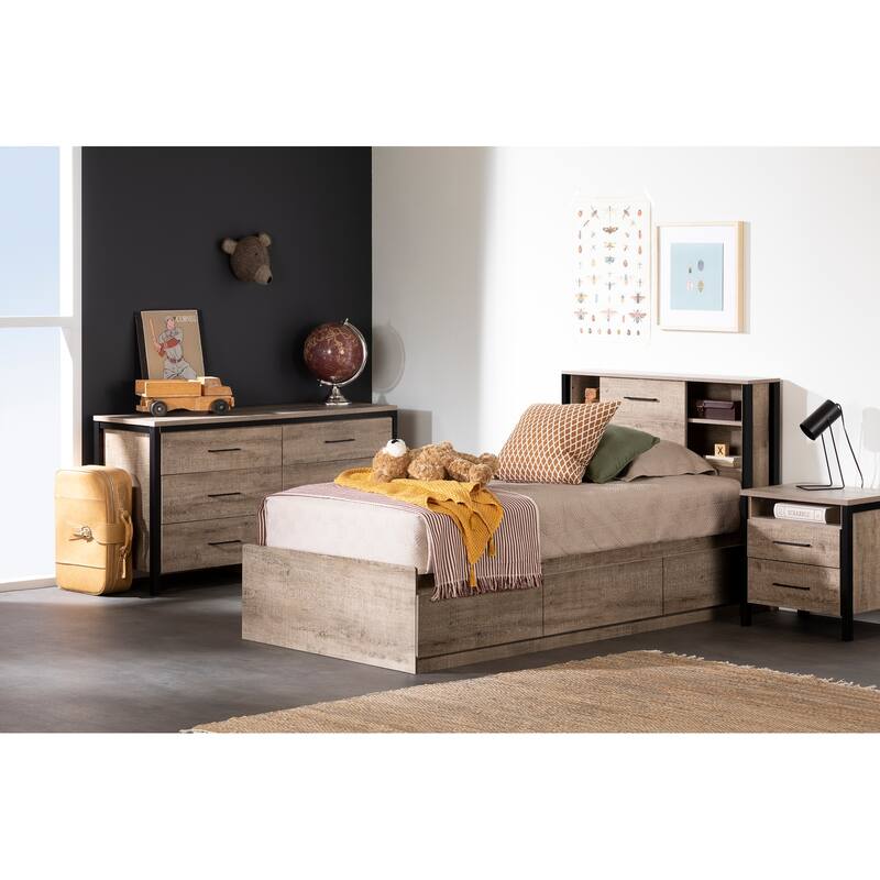 South Shore Munich Bookcase Headboard