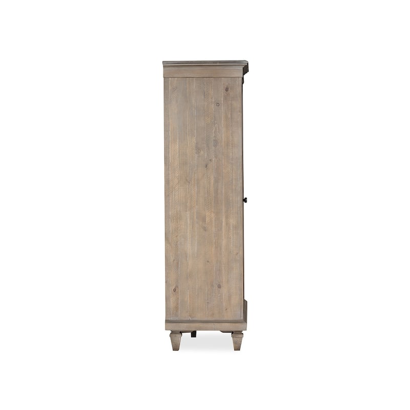 Magnussen Home Lancaster Dovetail Grey Gentleman'S Chest