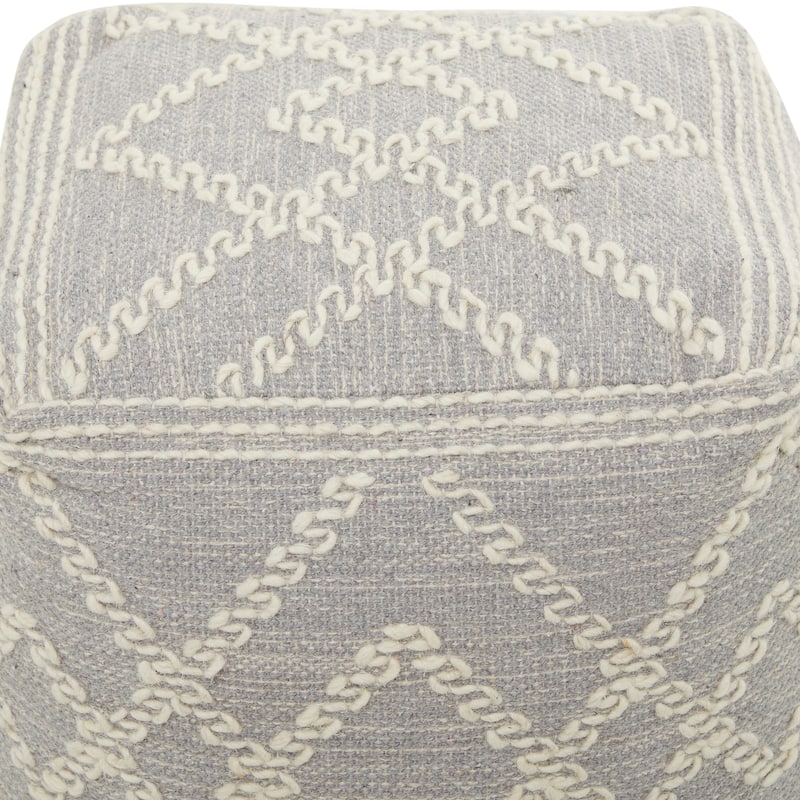 Polyester Bohemian Pouf