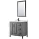 Option Dark Gray / Giotto Quartz Top / Matte Black