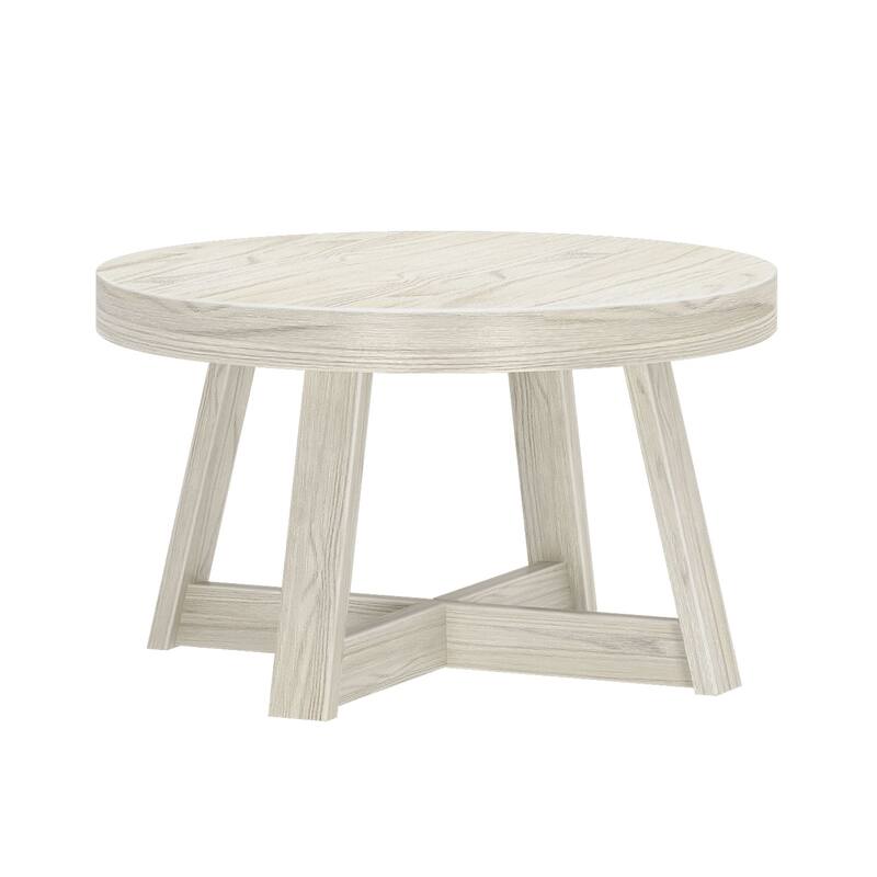 Plank and Beam Classic Round Coffee Table - 30"