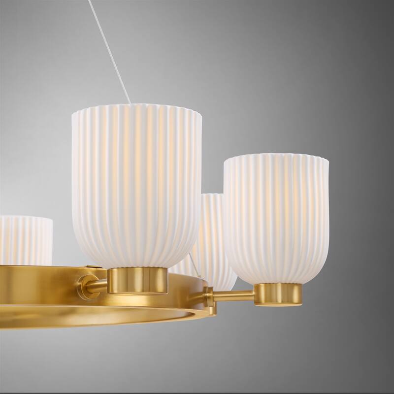 Savoy House 1-3173-8 Isla Blanca 8 Light 40" Wide Chandelier