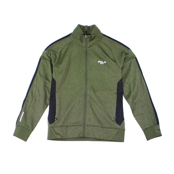 polo ralph lauren fleece mockneck jacket