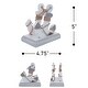 preview thumbnail 2 of 5, CoTa Global Moonlight Anchor Nautical Wooden Napkin Holder 5 Inch - 4.75 x 3 x 5 inches