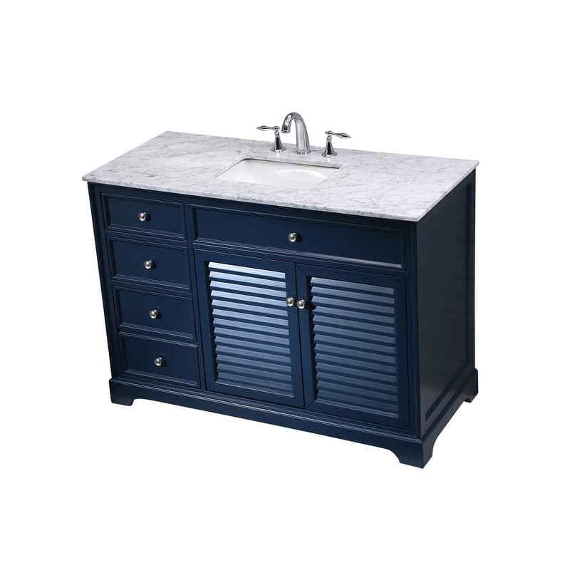 Contemporary 48" Single Bathroom Vanity Set