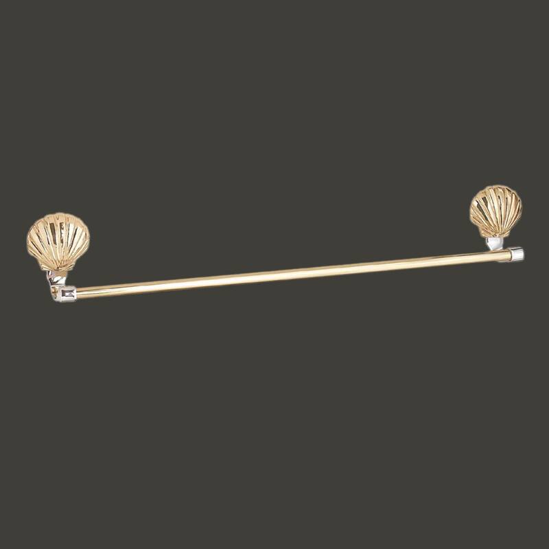 Brass Towel Bar 24" Length Sea Crest Design Renovators Supply