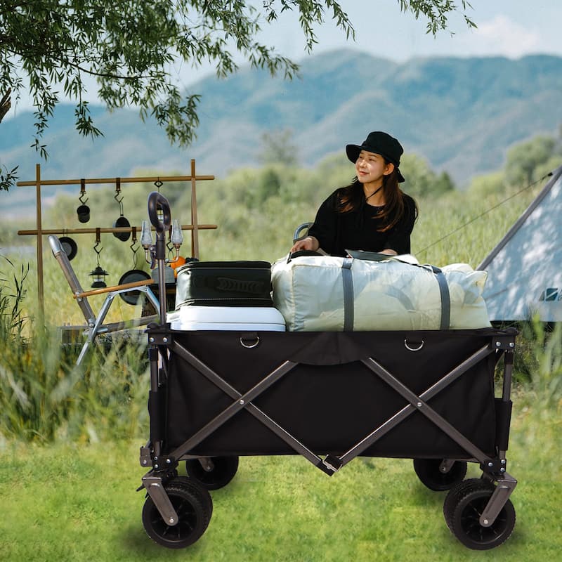 Heavy Duty Utility Beach Wagon Cart