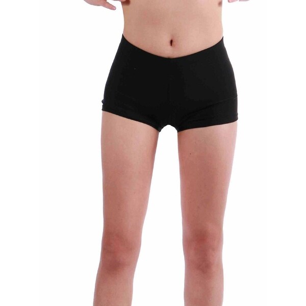 low rise biker shorts