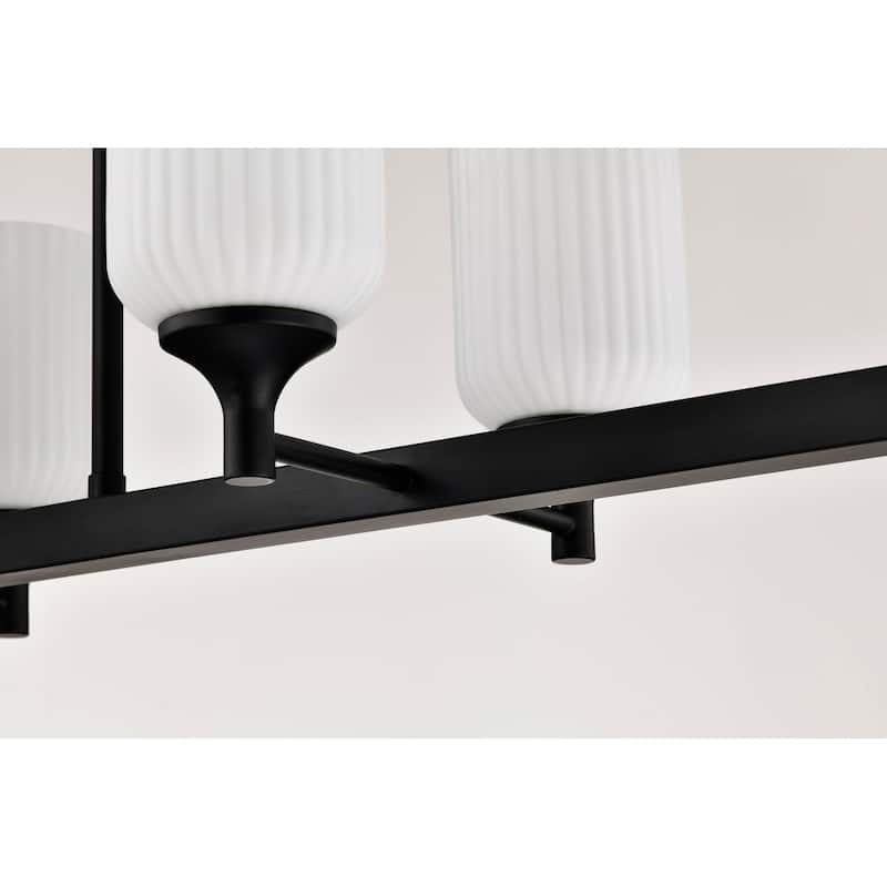 Nuvo Lighting 60/8649 Solara 6 Light 40" Wide Linear Pendant