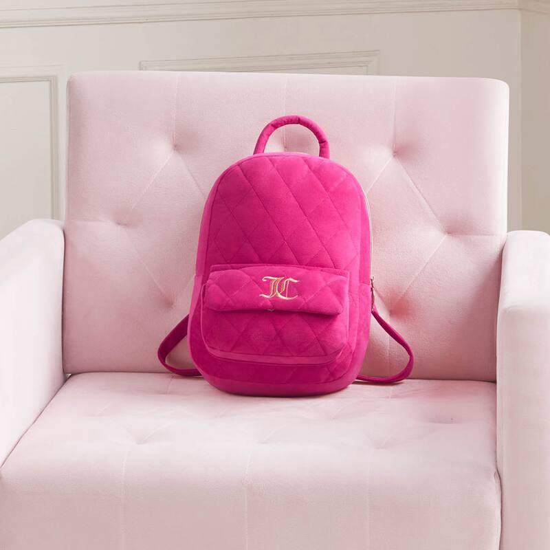 Juicy Couture Backpack Pillow Decorative 1-Piece