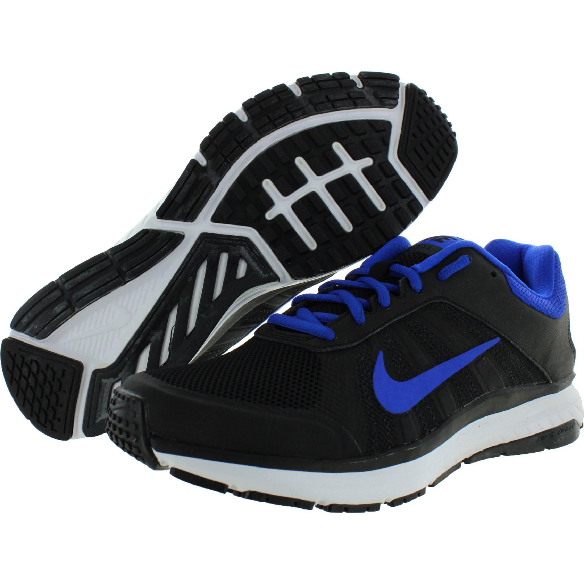 nike men's dart 12 black running shoes