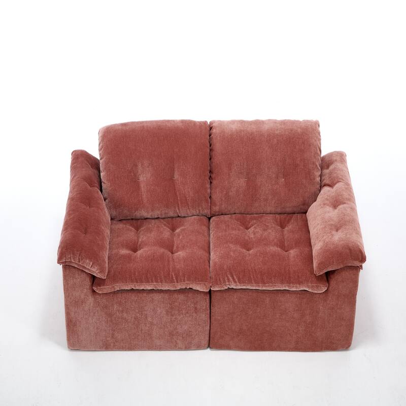 Modular Convertible Cushioned Sleeper Sofa Set