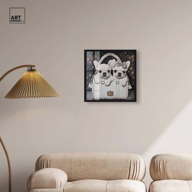 Constellation Frenchie Purse Shadowbox by Art Remedy
