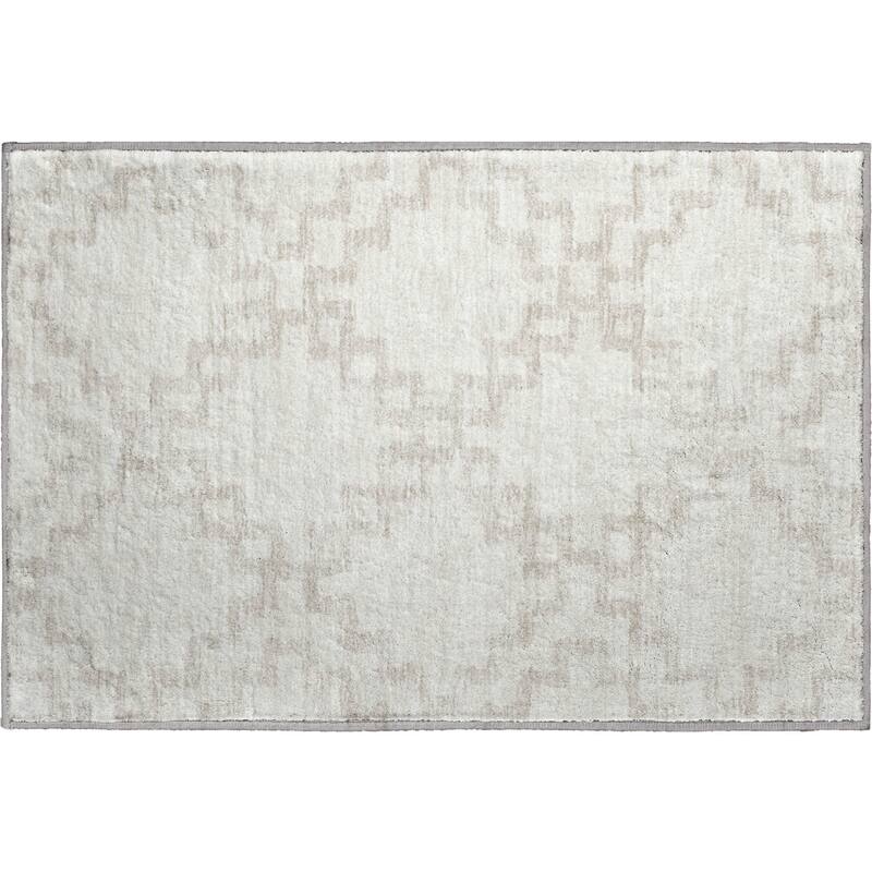 Premium Washable Super Soft Geo Trellis Mayfield Rug