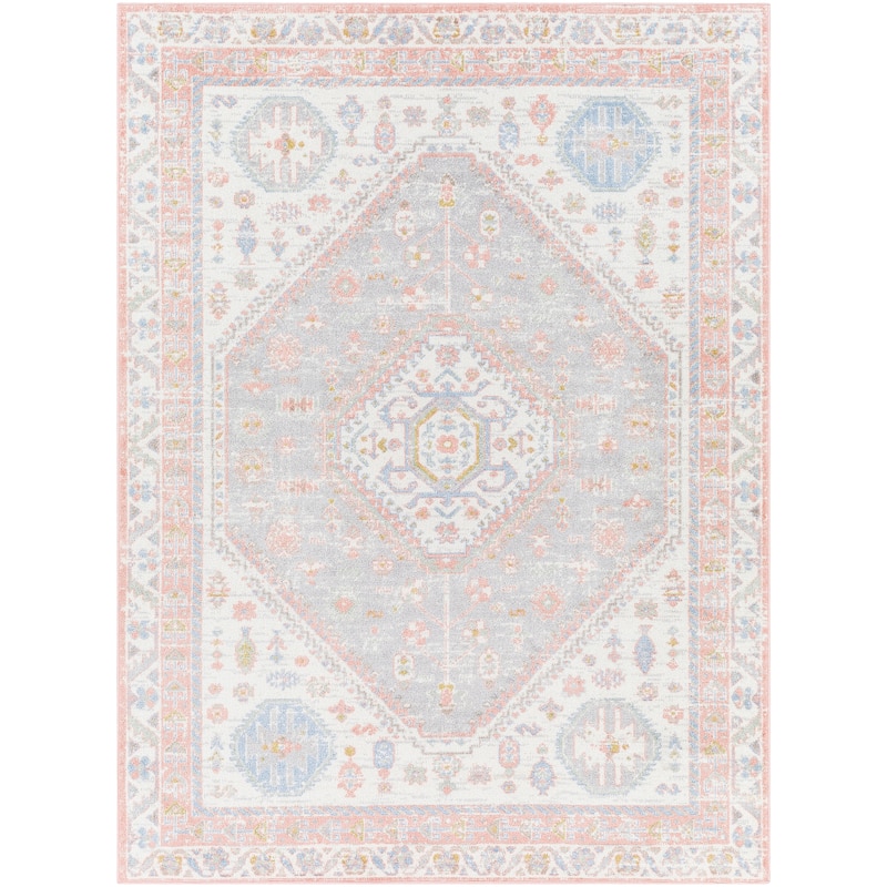 Livabliss Lavadora Vintage Persian Machine Washable Area Rug