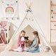 preview thumbnail 3 of 4, Tiny Land® Teepee for Kids with Mat
