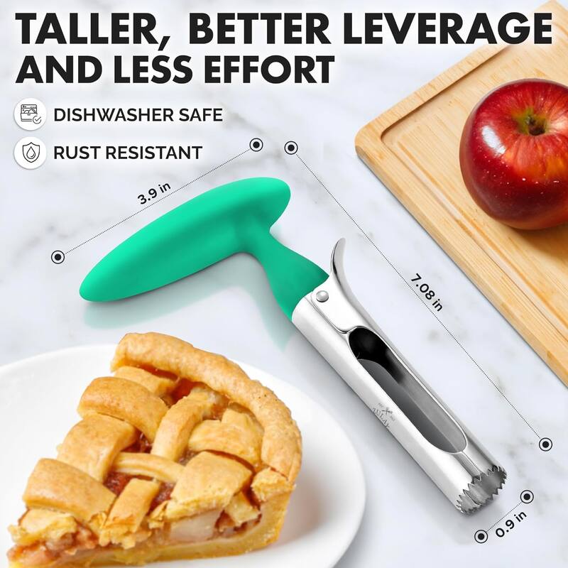 Zulay Kitchen Ultra Sharp Premium Apple Corer Tool