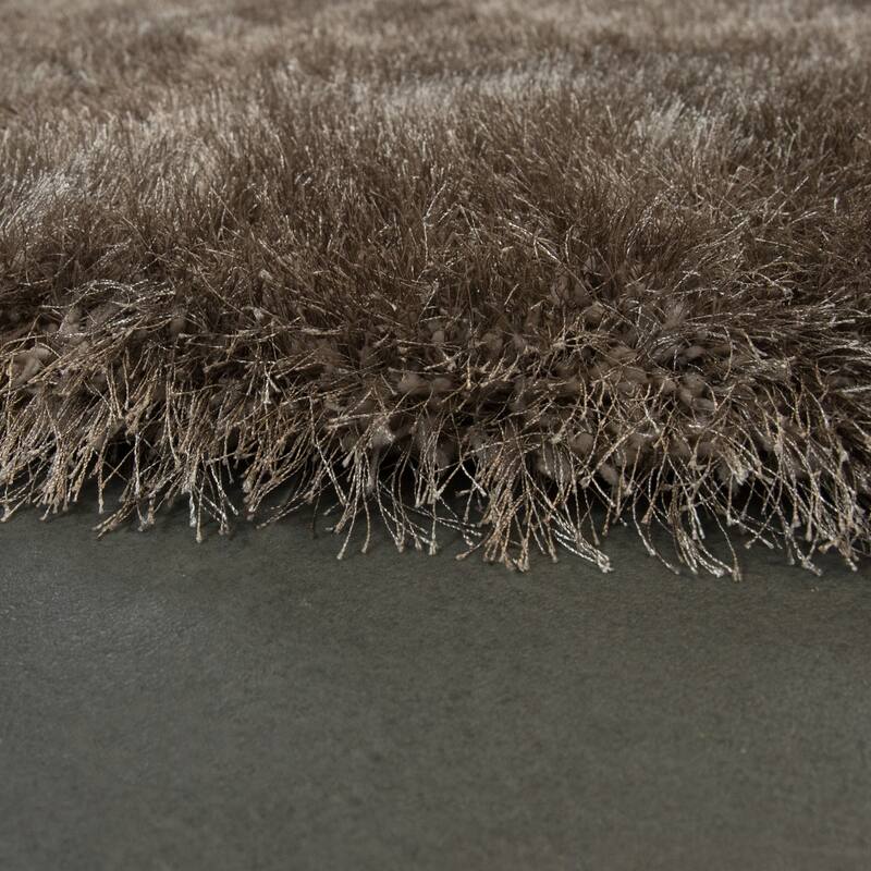 Soft Shag Rug For Bedroom & Living-Room Glossy Yarn