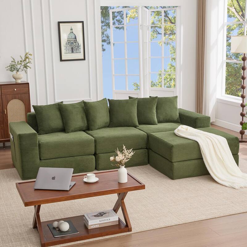 10-in-1 Convertible Sofa Sectional