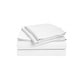 preview thumbnail 11 of 20, Luxury 500 Thread Count Egyptian Cotton Solid or Striped Sheet Set King - White (Solid)