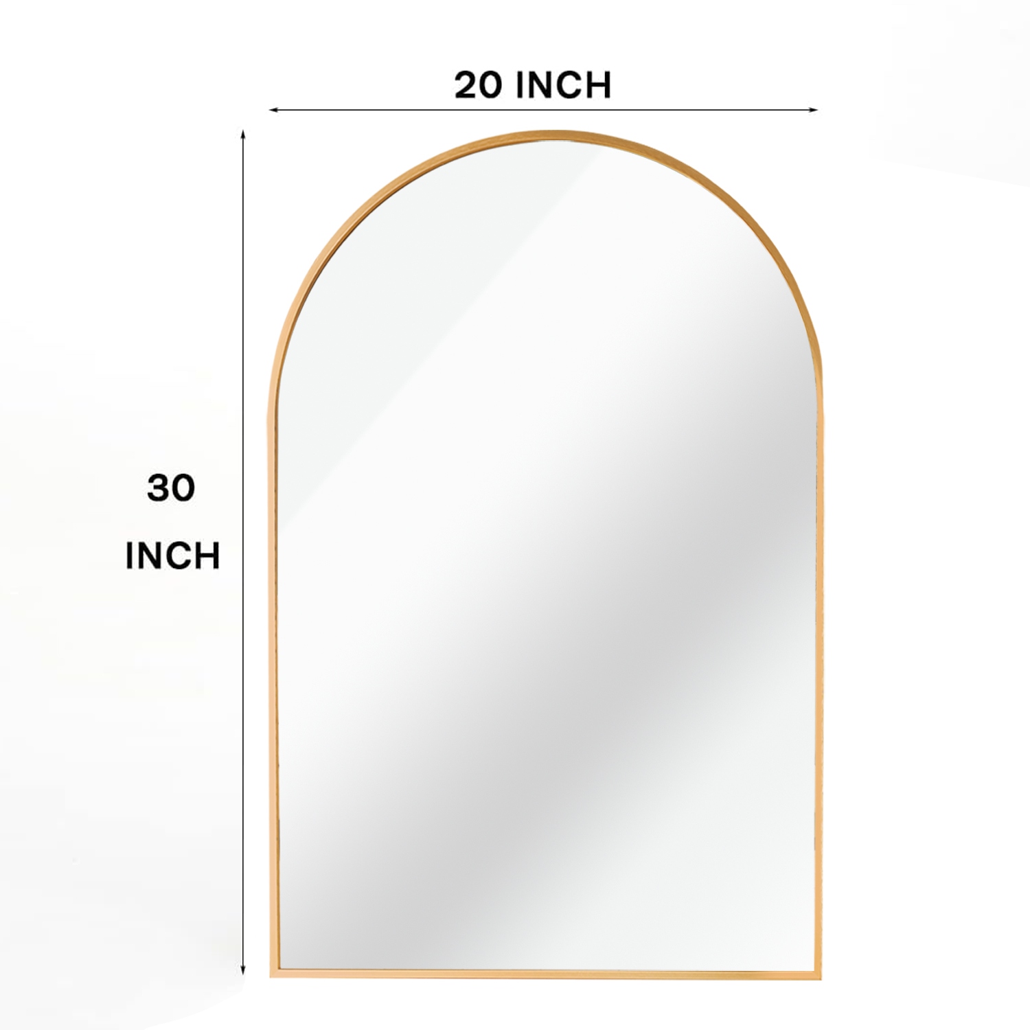 cosine  モビール　ARCH KOSSMAI Arch Wall Mirror with Metal Frame 30