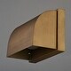 preview thumbnail 3 of 8, Vaxcel Lighting T0794 Walsh 5" Tall Outdoor Wall Sconce