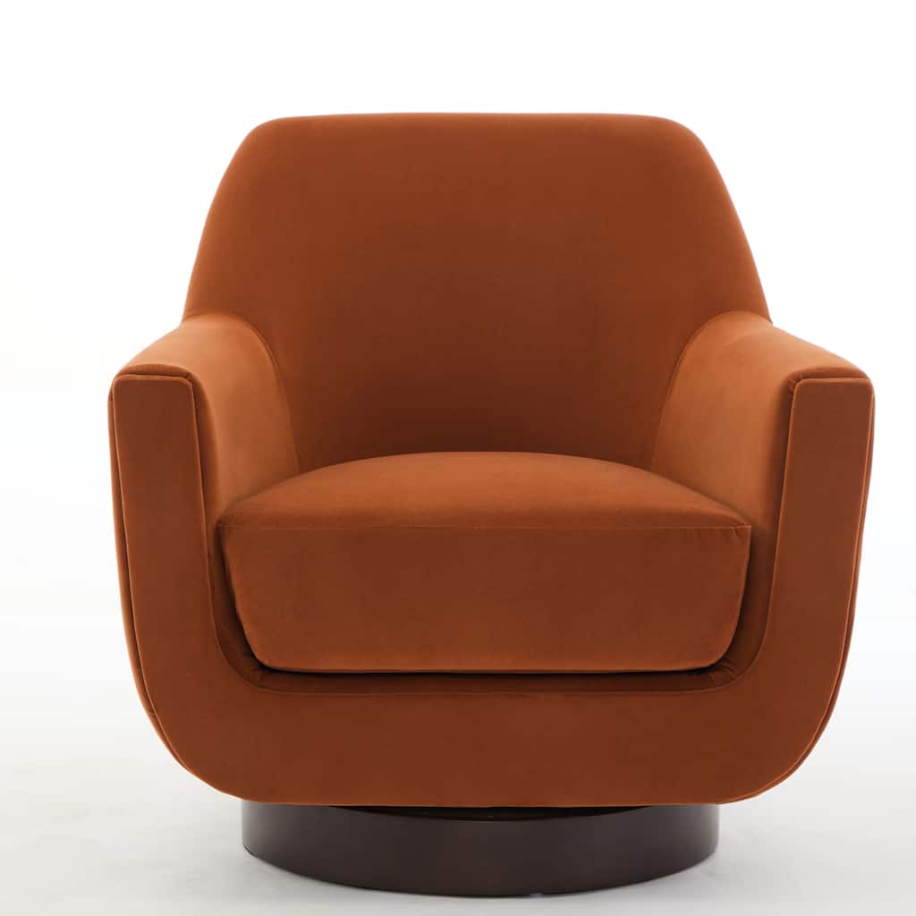 U-shaped Fully Assembled Swivel Chair