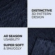 preview thumbnail 30 of 95, Superior Arctic Boho Jacquard Plush Fluffy Fleece Blanket