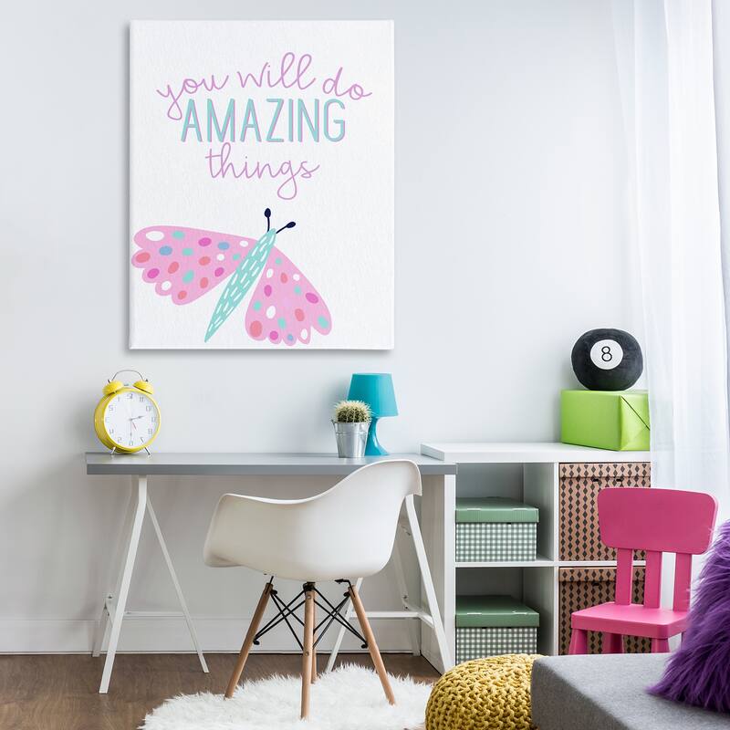 Stupell You Will Do Amazing Things Canvas Wall Art Design By Kim Allen