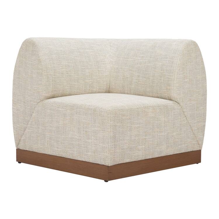Christy Corner Chair Beige