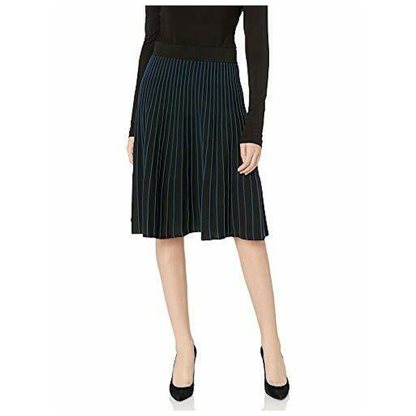 pleated business skirt