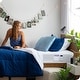 preview thumbnail 64 of 89, Bare Home Double Brushed Deep Pocket Fitted Sheet