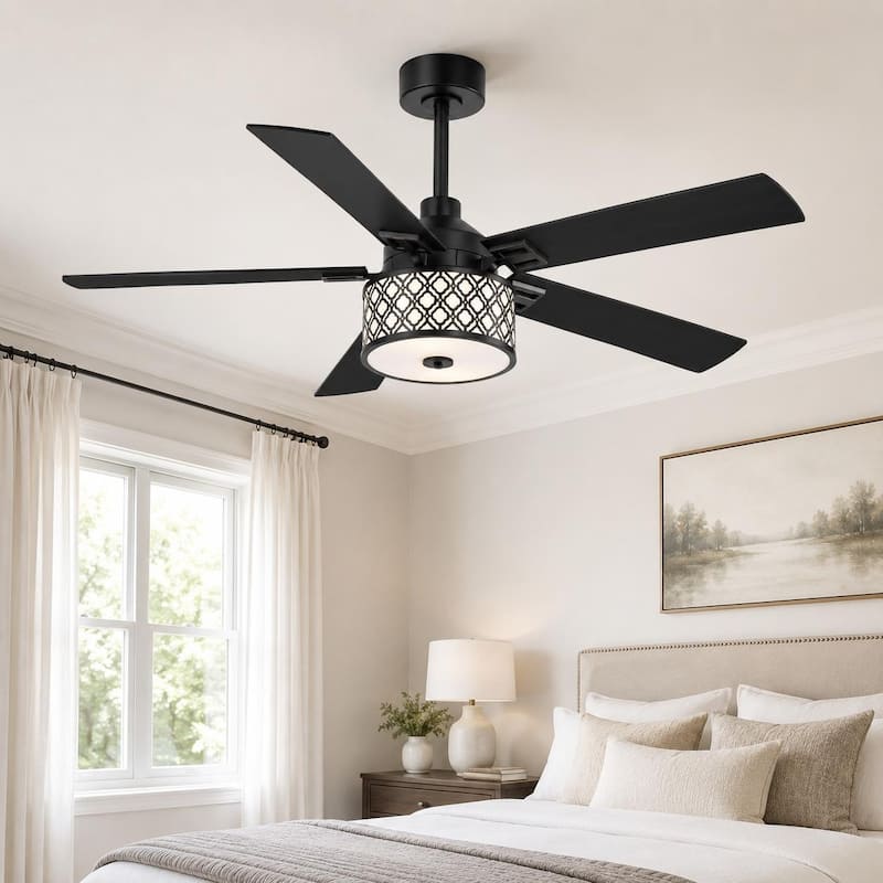 Airsurfer 52-IN Ceiling Fan with Light Kit(5 blade) - Pull Chain