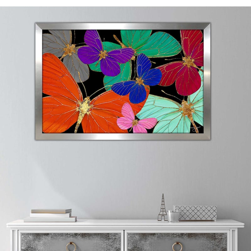 "Colorful Butterflies" by Jodi Print on Acrylic