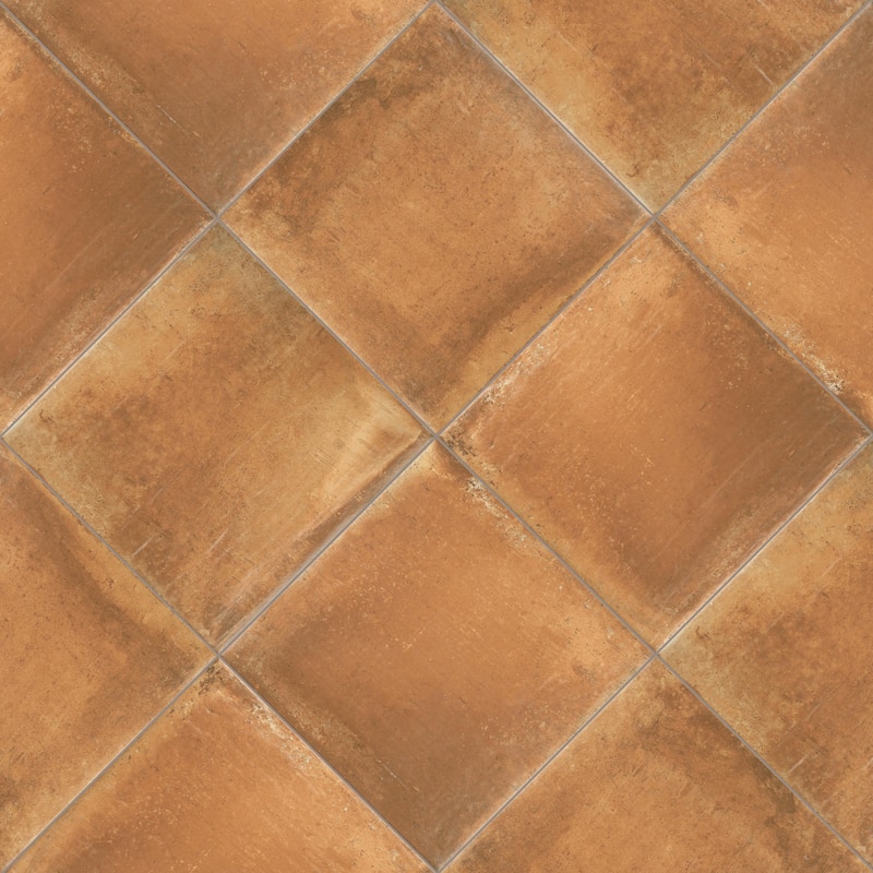 Merola Tile Rustic Cotto 13" x 13" Porcelain Floor and Wall Tile