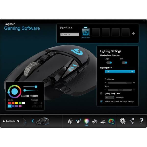 Shop Logitech 910 004615 G502 Proteus Spectrum Rgb Tunable Gaming Mouse Overstock 21799451